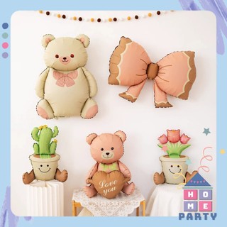   MẪU MỚI 2025  Bong Bóng Bay Tông Màu Pastel Bóng Bay Hình Con Vật Phong Cách Hàn Quốc - Home Party 