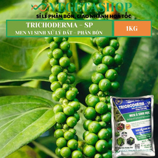 [ Tốt ] Nấm đối kháng Trichoderma - men vi sinh trichoderma chuyên dùng ủ phân chuồng và xử lý đất trồng cây -Vegetashop