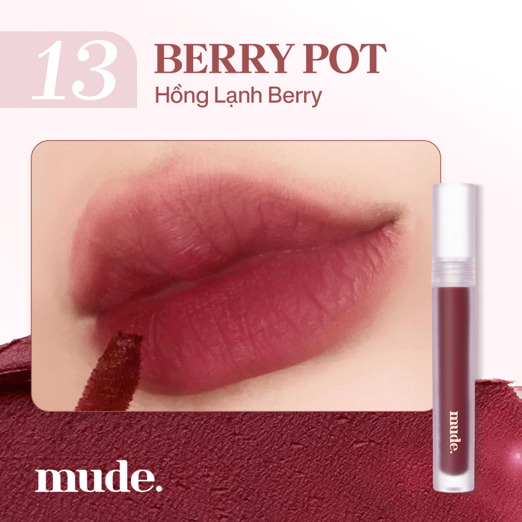 Son Tint Bùn mude Mềm Mịn Phủ Mờ Viền Môi Soft Blur Tint (3g) | BigBuy360 - bigbuy360.vn