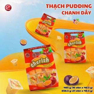 Thạch Pudding Cherish 850,5G (Trái cây thật)