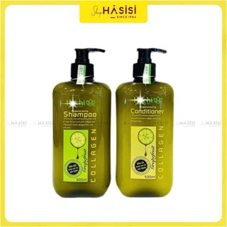 Dầu Gội Xả Tinh Dầu Bưởi HACHI Regenerating Shampoo 500ml