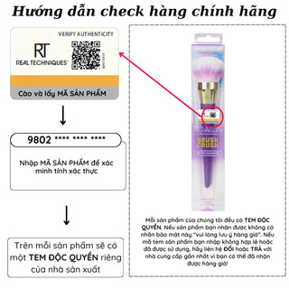 Cọ tán nền RT Real Techniques Brush Crush 301 Foundation