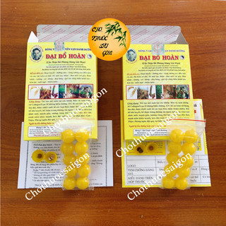 Đại Bổ Hoàn _ Vạn Danh Đường (70 trái sáp, mỗi trái sáp có 2 viên,Luôn Có Date Mới)