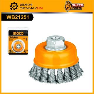 Chén cước, đánh rỉ sắt có cán INGCO WB70241, WB40501, WB30501, WB2125.