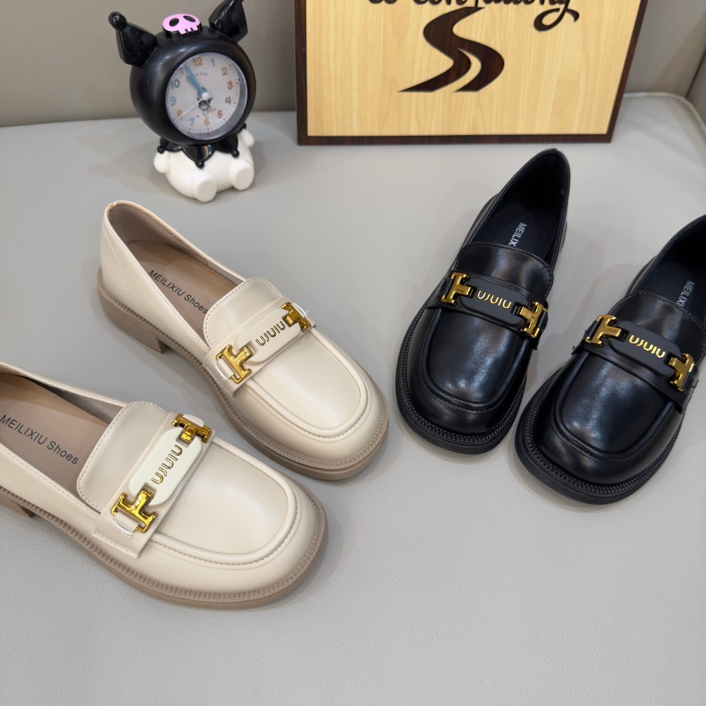 (Đi tăng 1 size) Giày Moca nữ Fullbox đế cao 2cm  - D1018