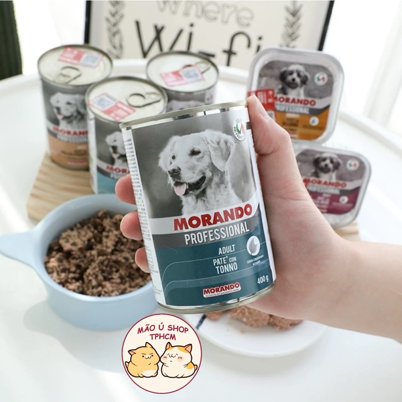 PATE MORANDO DÀNH CHO CHÓ LON 400G