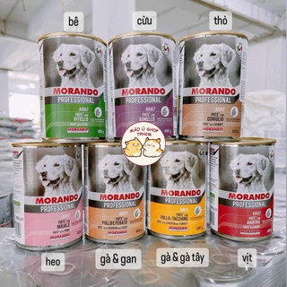 PATE MORANDO DÀNH CHO CHÓ LON 400G