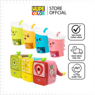 Gọt Bút Chì Quay Tay Deli Hình Hoa Quả, Cái Ly Dễ Thương Thích Hợp Cho Trẻ Nhỏ Gọn Tiện Dụng