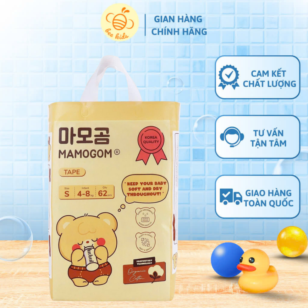 Bỉm Mamogom Chính Hãng Siêu Mỏng Chỉ 3mm Nhờ Công Nghệ Smart Fit