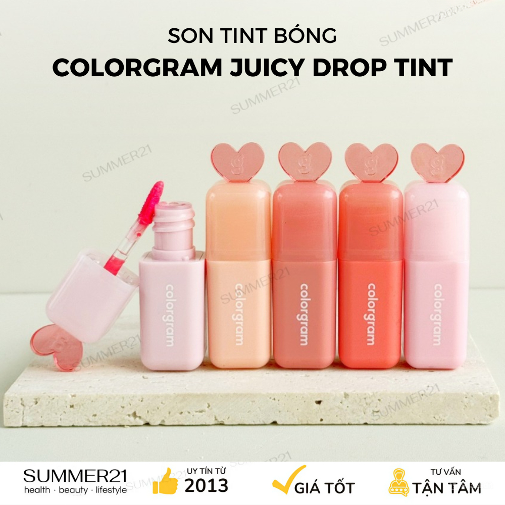 Son tint bóng COLORGRAM JUICY DROP TINT