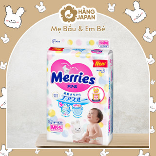  Tã Bỉm Dán Quần Merries nội địa Nhật thêm miếng size M58+6 L44+6 XL38 XXL26 