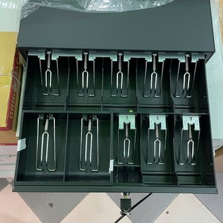 [HỎA TỐC HCM] Két đựng tiền thu ngân 10 ngăn - Kết nối máy in hóa đơn, Ngăn kéo đựng tiền