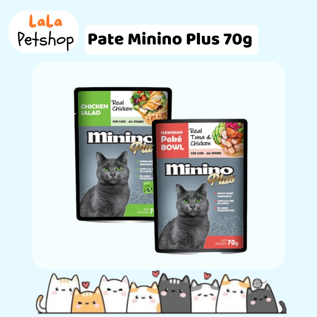 Pate Minino Plus 70g