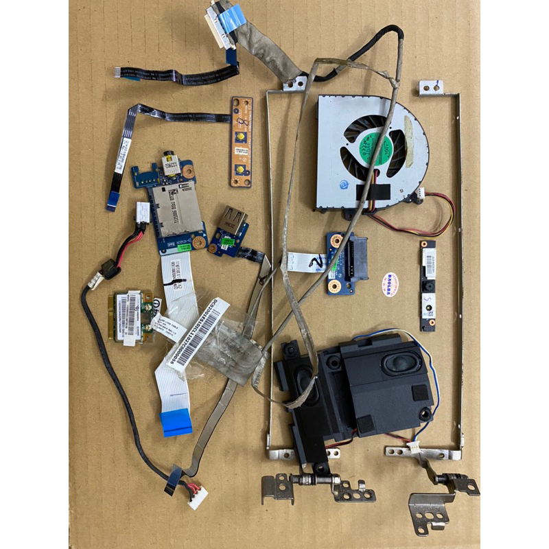 Linh kiện laptop ideapad G580 G585 - Quạt CPU - Touchpad - cáp LCD - webcam - anten - loa - power - 