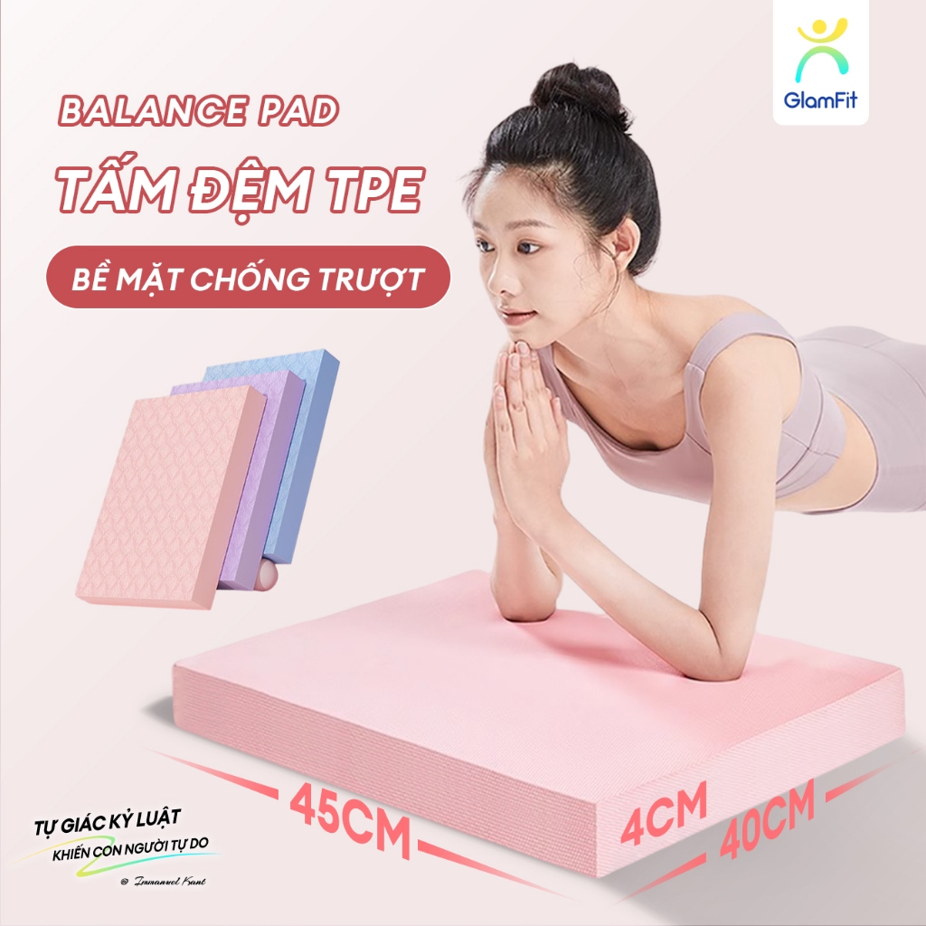 Tấm Đệm TPE Dày Balance Padn,Đệm tập yoga giữ thăng bằng,Mềm Dầy mềm mại tập yoga tại nhà dễ dàng | BigBuy360 - bigbuy360.vn