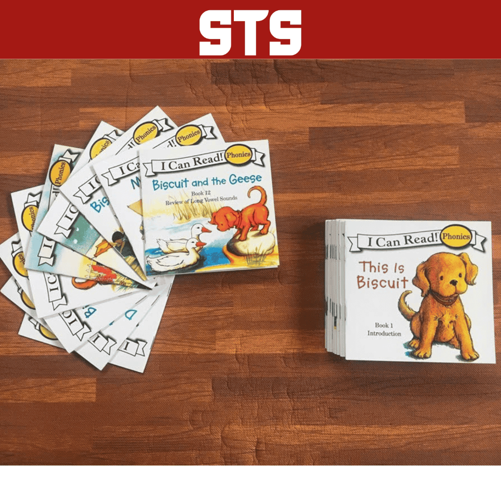 Sách - Biscuit mini I can read Phonics - bộ 24 cuốn