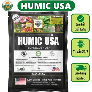  Phân bón HUMIC USA 1kg nhập khẩu Mỹ hàng chính hãng JVO60 NongNghiepVietNhat 