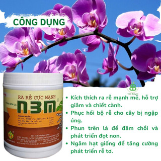 Kích Ra Rễ N3M , Mọc Rễ Cực Mạnh, Giâm Cành, Chiết Cành, Ngâm Hạt, Chuyên Kiểng, Hoa Hồng, Lan - Chai 500G