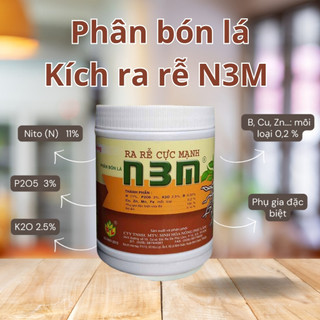 Kích Ra Rễ N3M , Mọc Rễ Cực Mạnh, Giâm Cành, Chiết Cành, Ngâm Hạt, Chuyên Kiểng, Hoa Hồng, Lan - Chai 500G