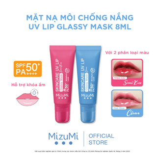 Mặt Nạ Môi Chống Nắng MizuMi Skincare UV Lip Glassy Mask Clear / Seoul Kiss 8ml