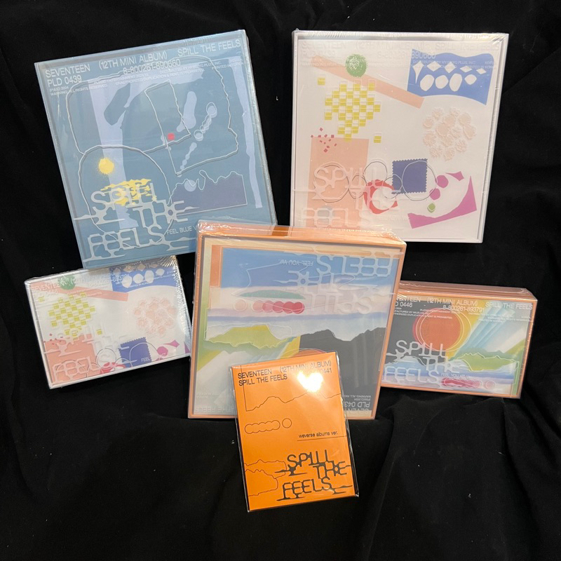   CÓ SẴN  ALBUM SEVENTEEN   SPILL THE FEELS   Nguyên Seal Đủ Ver 