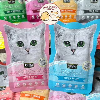 [COMBO 12-48 GÓI 70G] PATE KITCAT PETITE POUCH - PATE CHO MÈO MỌI LỨA TUỔI
