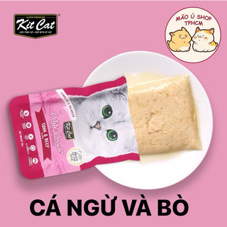 [COMBO 12-48 GÓI 70G] PATE KITCAT PETITE POUCH - PATE CHO MÈO MỌI LỨA TUỔI
