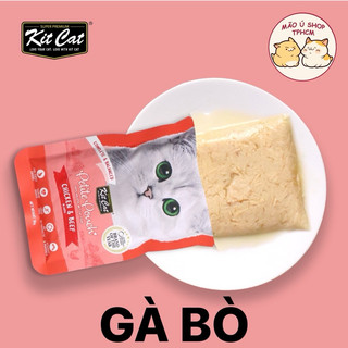 [COMBO 12-48 GÓI 70G] PATE KITCAT PETITE POUCH - PATE CHO MÈO MỌI LỨA TUỔI