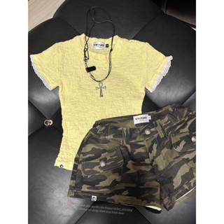 [YENG SYSTEM] Áo thun “SODA” trơn form ôm đơn giản, áo thun trắng nữ. Áo vàng pastel thun trơn cho nữ