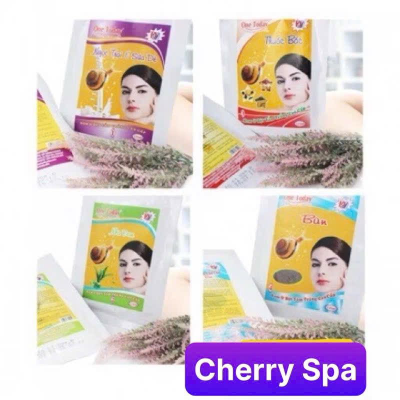 Tắm trắng ốc sên One Today đủ giấy