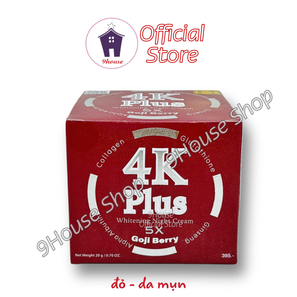 01 Hủ Kem 4K MÀU ĐỎ Thái Lan
