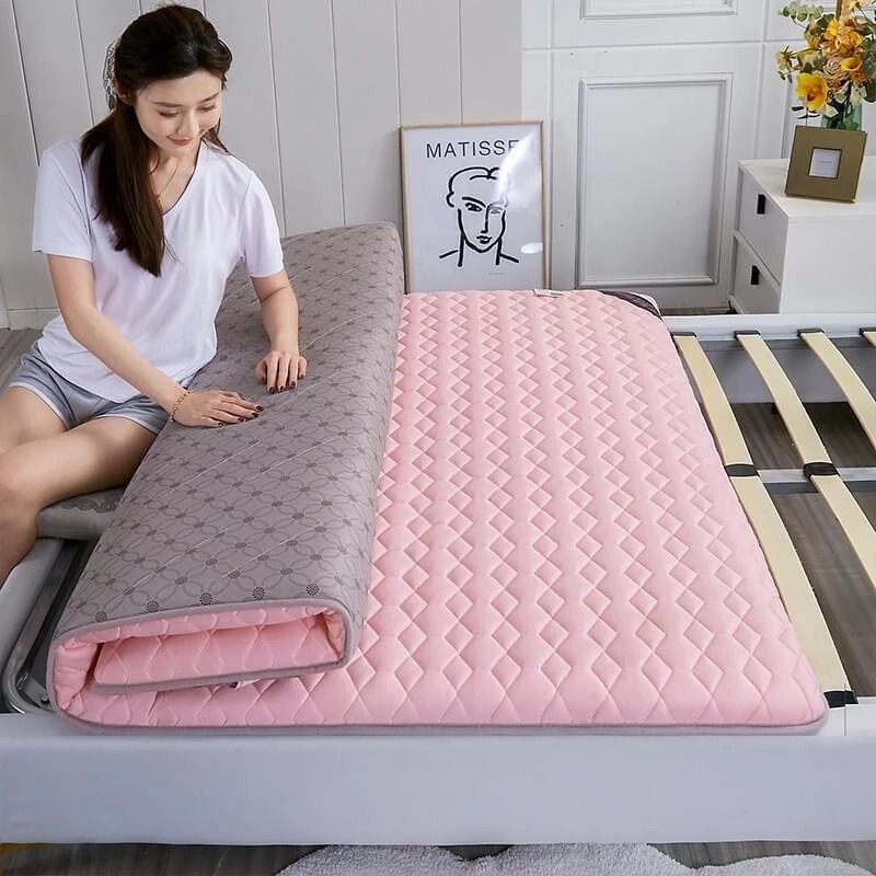  Đệm Bông Ép Topper Nệm Thảo Dược Nệm Topper Xuất Nhật Cao Cấp   Hàng Loại 1 Dày 5cm   Đủ Kích Thước 