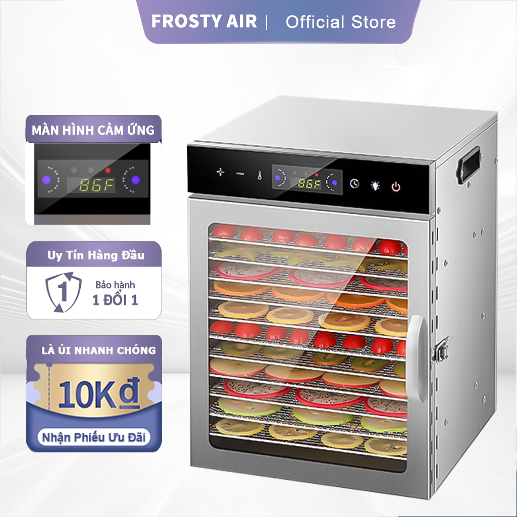 Máy sấy thực phẩm thương mại công suất lớn Máy sấy khô thủy sản, thịt Máy sấy trái cây