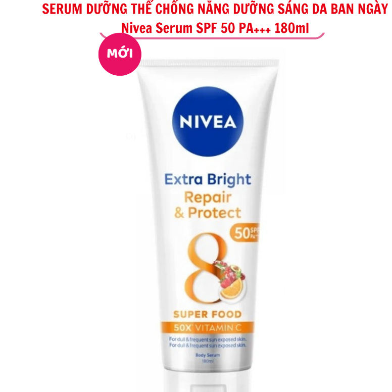Serum Dưỡng Thể Nivea Extra White Ngày