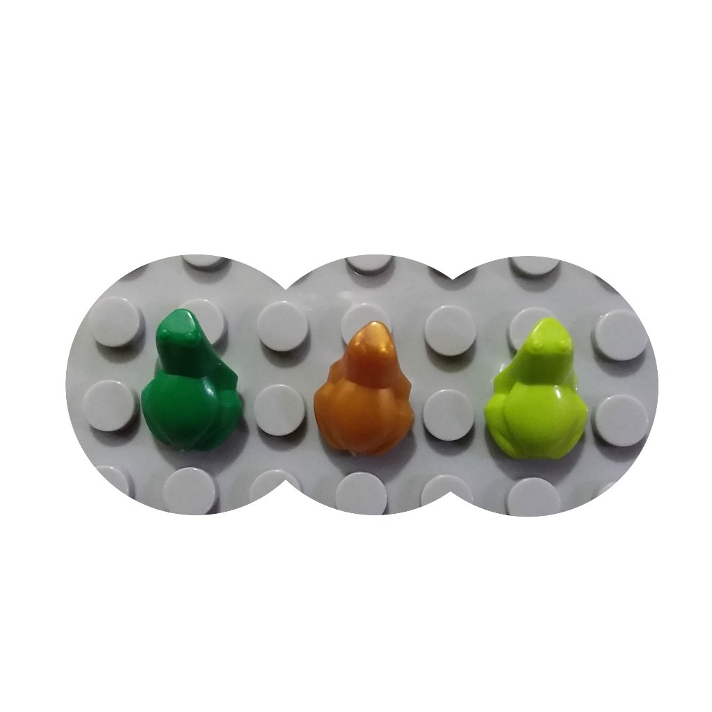 COMBO 6 Mảnh Nhựa Tạo Hình Minifigures Con Ếch NO.1023 - Phụ Kiện MOC Brick