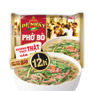 Thùng 30 gói phở Đệ Nhất hương vị bò gói 68g/hương vị gà gói 67g
