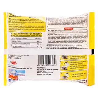 Thùng 30 gói phở Đệ Nhất hương vị bò gói 68g/hương vị gà gói 67g