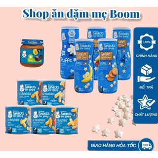[Nội địa Mỹ] BÁNH ĂN DẶM NGŨ CỐC, TRÁI CÂY GERBER 42gr