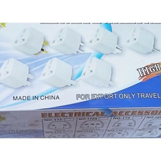 Phich cắm 3 chân dẹp xéo ra 3 x 1 cái