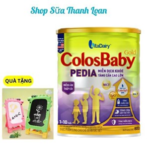 [MUA 1 TẶNG 1 BẢNG HỌC] Sữa Bột Colosbaby Gold Pedia 800g.