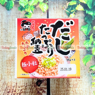 Đậu tương lên men Natto [Chia 3 hộp nhỏ tiện lợi] {Yamada} 120G [Đông Lạnh]