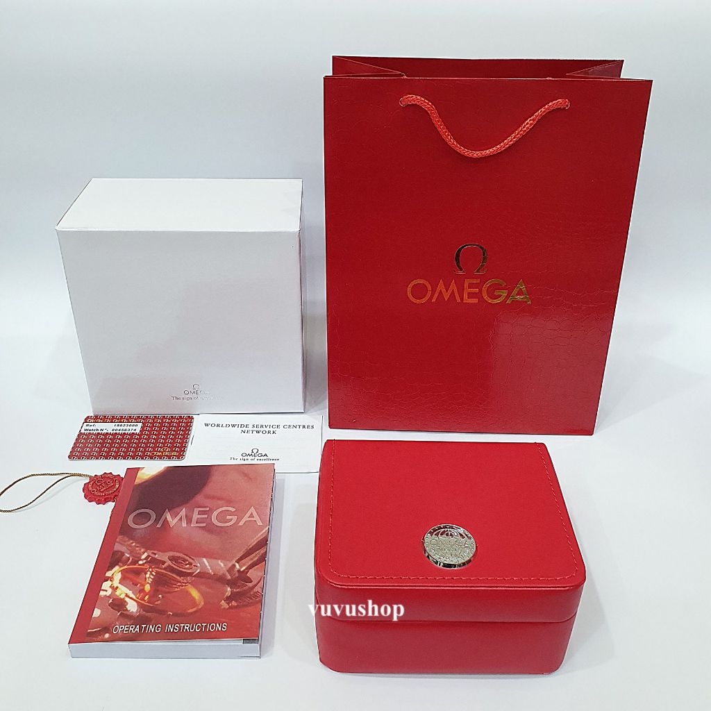 Hộp đồng hồ Omega cao cấp Fullbox