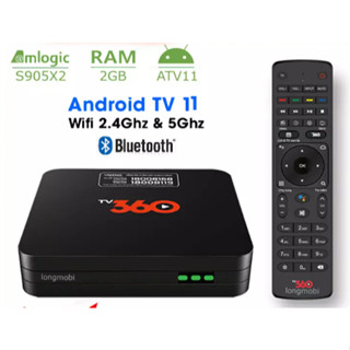 Truyền Hình Tivi Box 360 4K [Xem Miễn Phí Truyền Hình Hàng Trăm Kênh - Youtube - Giải Trí]