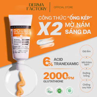 Kem dưỡng trắng da mờ thâm nám Derma Factory Double Whitening Cream