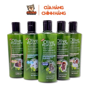 Sữa Tắm Chó Mèo Olive Essence 450ml – Chiết Xuất Olive Tự Nhiên, Dưỡng Lông Mượt