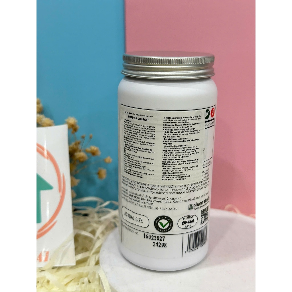Thực phẩm bổ sung sức khỏe dành cho nam NORDISK URKRAFT 68 viên