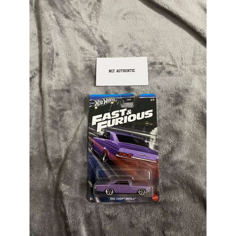 Xe Hot Wheels Fast & Furious  1966 CHEVY IMPALA