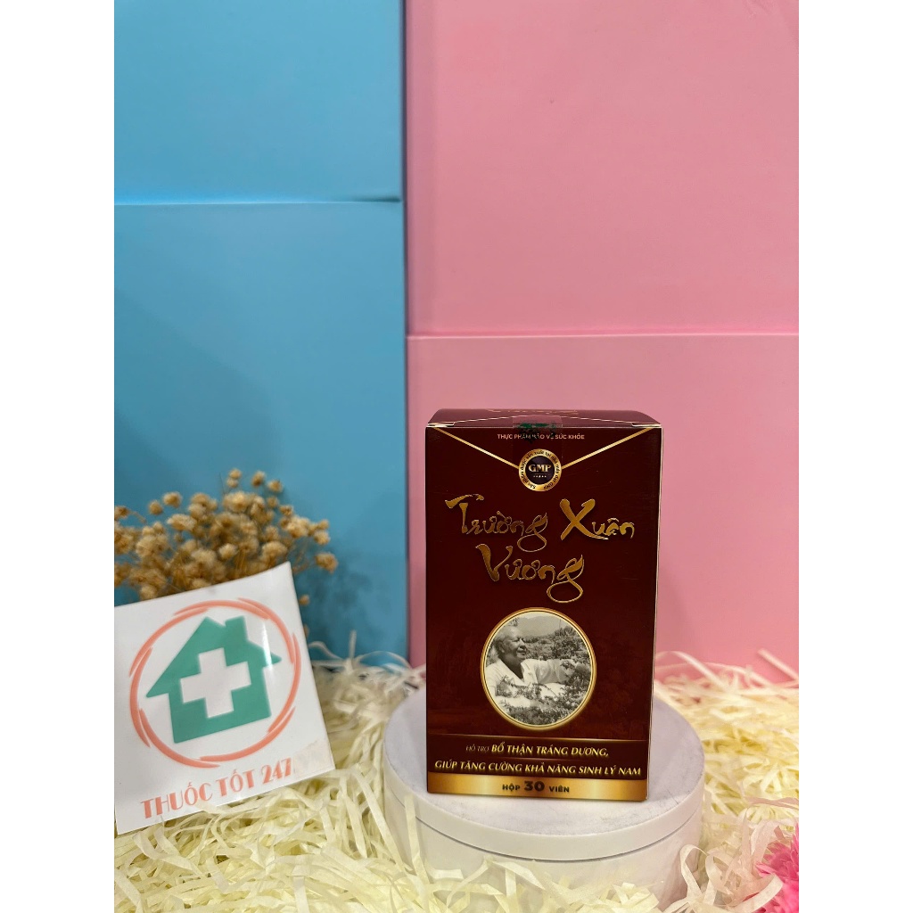 Trường Xuân Vương hỗ trợ sức khoẻ nam, bổ thận, lọ 30 viên