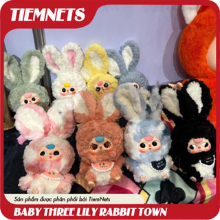  BLIND BOX BABY THREE LILY RABBIT TOWN PLUSH DOLL - BABY THREE THỎ THỊ TRẤN 