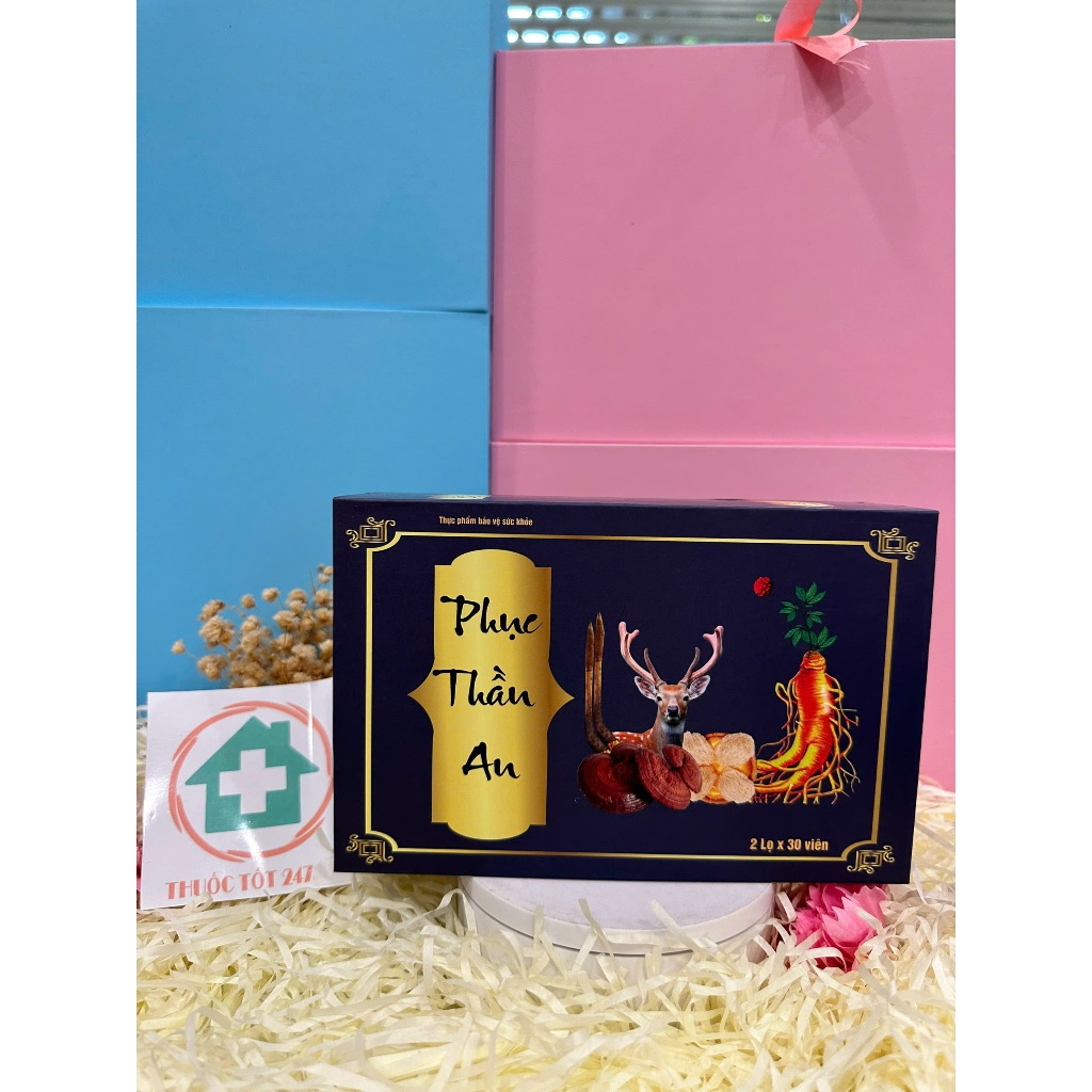 TPBVSK Phục Thần An Hộp 60 Viên - Hỗ Trợ Giảm Mệt Mỏi, Mất Ngủ